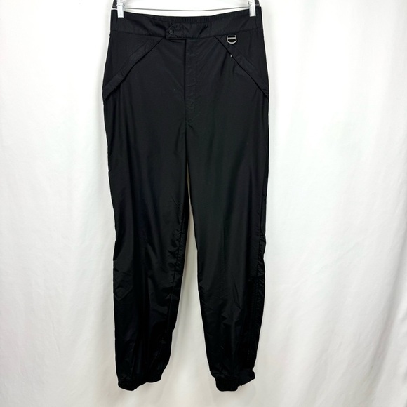 VINTAGE Black Bear Mens XL Lightweight Snow Pants Ankle Zippers Ski Pants Winter - Picture 1 of 10